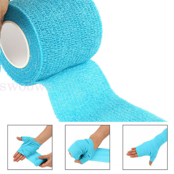 5-30PCS Cohesive Bandage Self-Adhesive Wrap tape - Sports Health Pet Vet Care