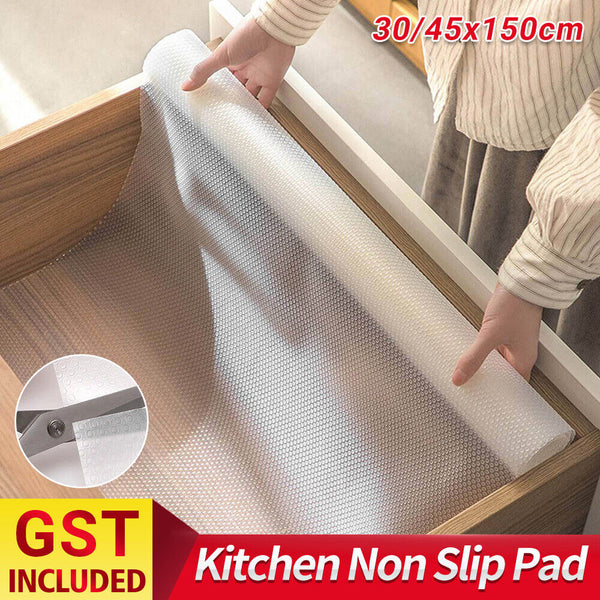 EVA Waterproof Cabinet Mat Drawer Liner Kitchen Non Slip Pad Cupboard Placemat