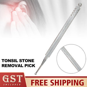 Stainless Steel Tonsil Stone Remover Tools Mouth Cleaning Oral Care Cleaner 2024