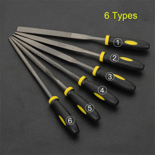 6PC Needle File Set Files For Metal Glass Stone Jewelry Wood Carving Craft Lot