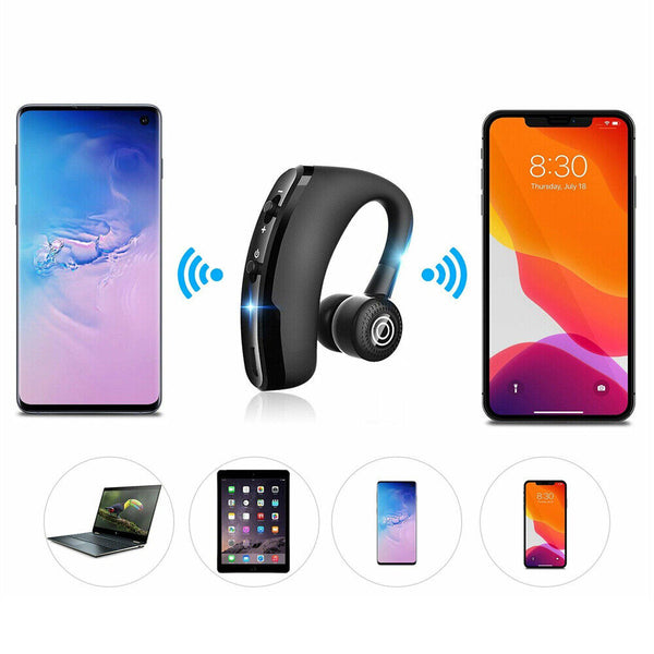 Wireless Bluetooth Earpiece Earphone In-Ear Single Earphones Handsfree Headset