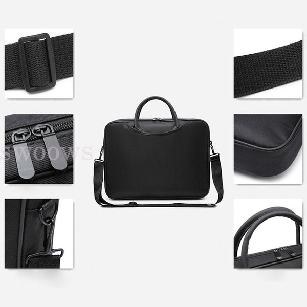 17'' Laptop Shoulder Bag Sleeve briefcase Case Computer bag With Strap