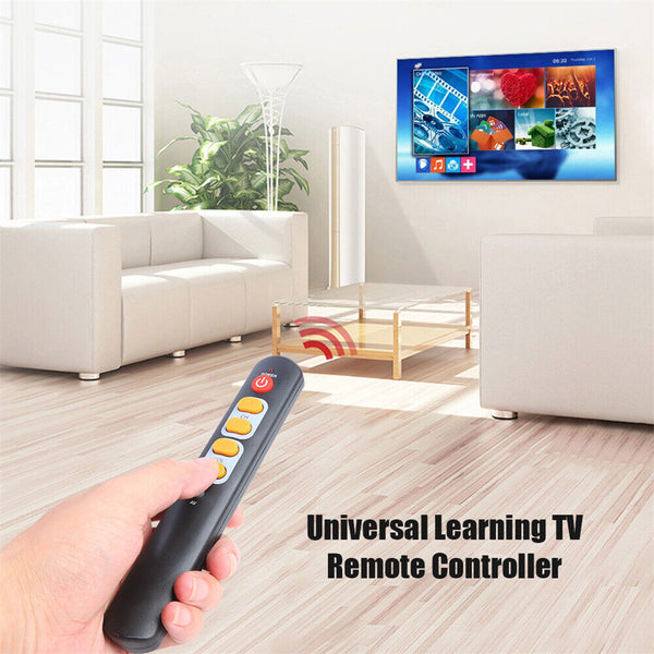 Universal 6 Key Learning Remote Control Big Yellow Button Copy IR Remote AU