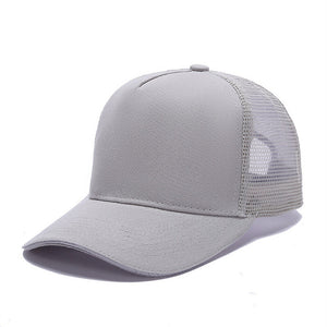 Plain Trucker Cap Hat Unisex Adjustable Mesh Baseball Promotional Various Colors