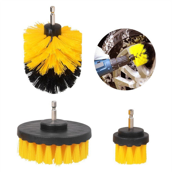 26PC Drill Brush Attachments Car Detailing Brush Kit for Auto Exterior Interior