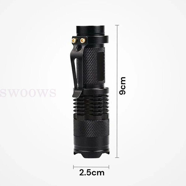 UV Ultra Violet LED Flashlight Blacklight Light 365 nM 395 Inspection Lamp Torch