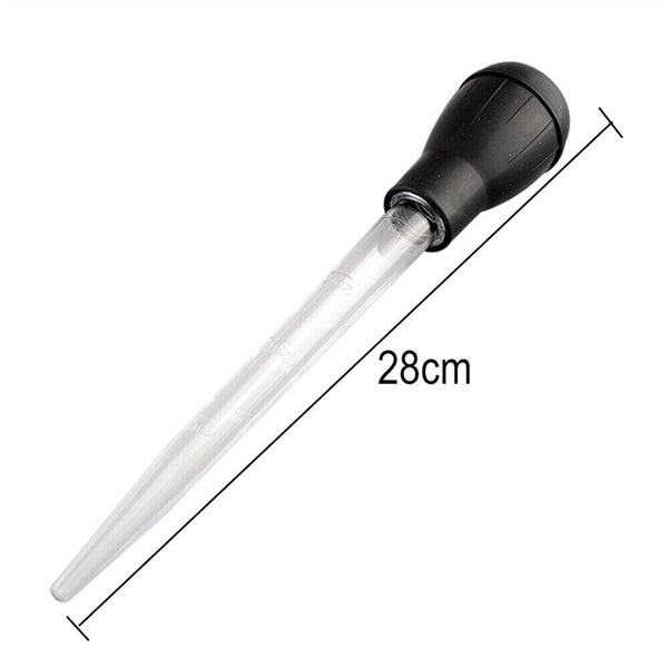 2-4x Turkey Baster Oil Pipe Chicken Baster 30ml Fresh BBQ Food Syringe Suck Pump