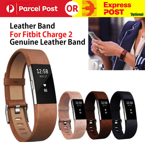Wrist Watch Band Leather Strap Replacement Band For Fitbit Charge 2 Wristband