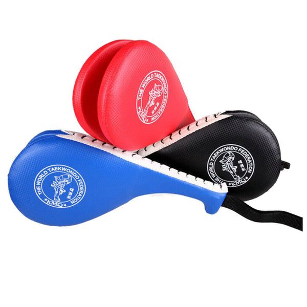 Taekwondo Kick Pads Double Kick Strike Kickboxing Training Combat Target Paddles