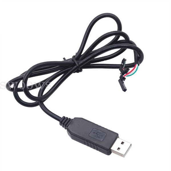 USB to COM Cable Wire Adapter ModuleB To RS232 TTL PL2303HX Auto Converter