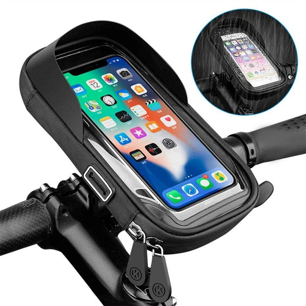 Waterproof Bike Phone Holder Handlebar Mount For Motorcycle Cycling Universal AU