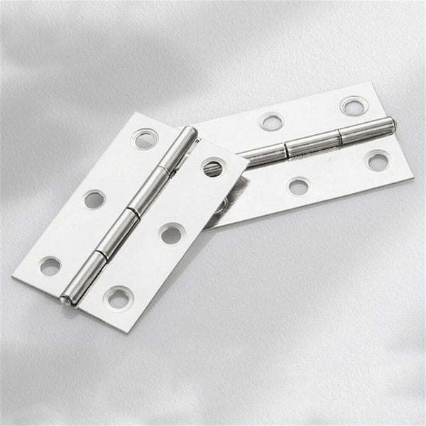 UP TO 20Pcs Stainless Steel Butt Hinges Door Window Cabinet Bearing Hinges new