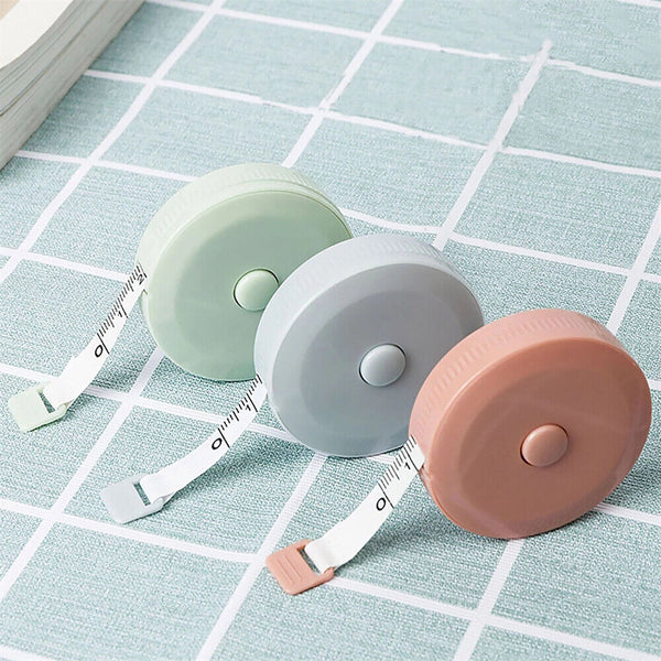 1.5m Retractable Body Measuring Soft Ruler Sewing Cloth Tailor Tape Measure