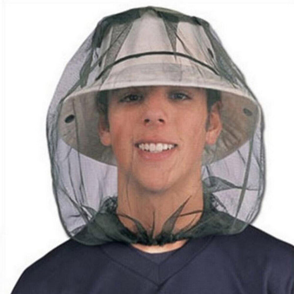 1-12X Fly Mosquito Head Net Hat Protector Farm Picking Fishing Gardening Camping
