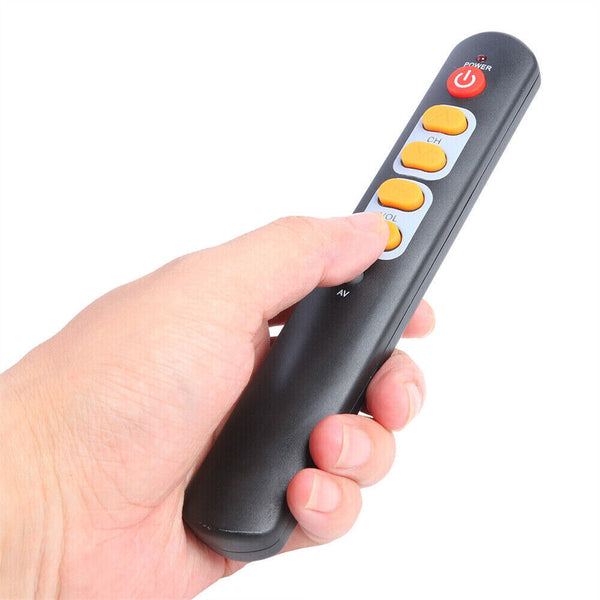 Universal 6 Key Learning Remote Control Big Yellow Button Copy IR Remote AU