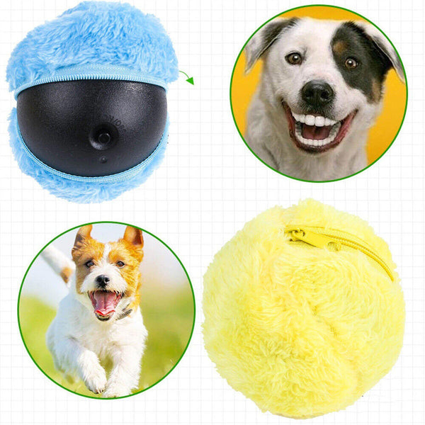 5X Magic Roller Ball Toy Automatic Pet Dog Cat Active Rolling Ball Electric Toys