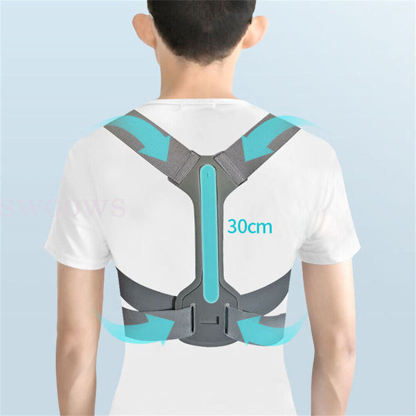 Posture Corrector Clavicle Support Back Straight Shoulders Brace Strap Correct