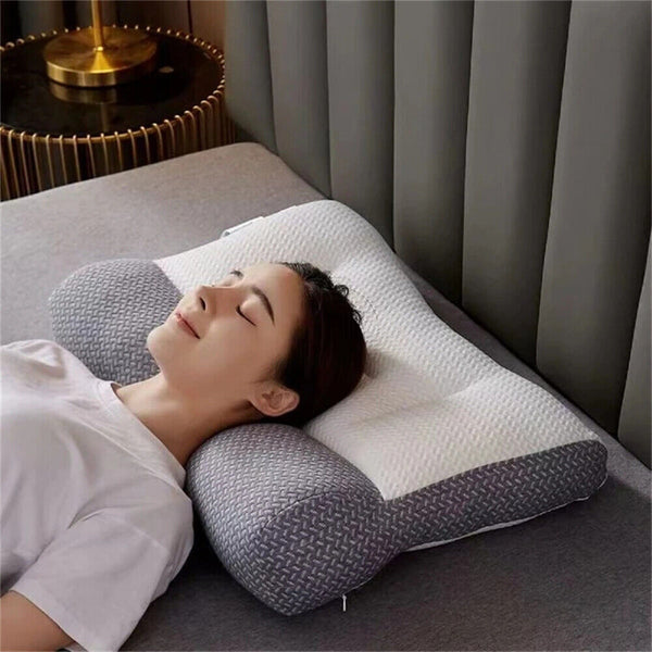 Cervical Ergonomic Pillow Adjustable Ergonomic Contour Orthopedic Bed Pillow AU