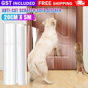 5M Cat Couch Sofa Scratch Guard Stickers Pet Furniture Anti-Scratching Protector