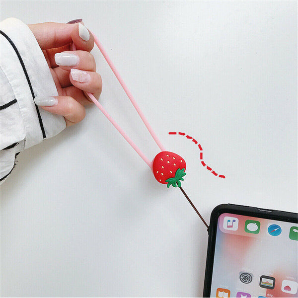 Cute Fruit Mobile Phone Straps Rope Cartoon Strap Charm For Phone Case Decor