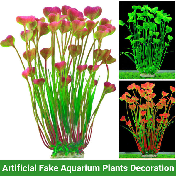 Artificial Fake Aquarium Plants Decoration Fish Tank Water Plant Grass Ornament