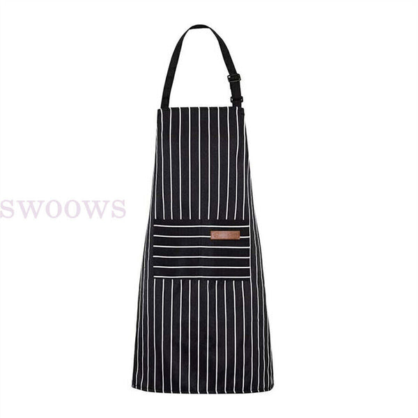 Adjustable Apron Hanging Neck Cooking Kitchen Baking Bar BBQ Chefs 2 Pockets
