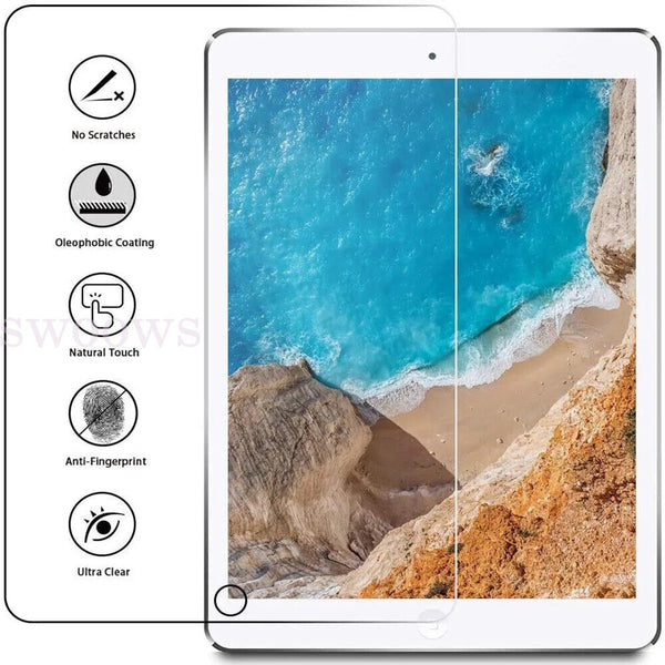 9H Full Tempered Glass Screen Protector For Apple iPad 7/8/9/10 Mini 4/5 Pro 13"