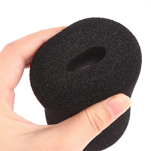 Black Foot Foam Pads Rollers Replacement, For Leg Extension For Weight Bench