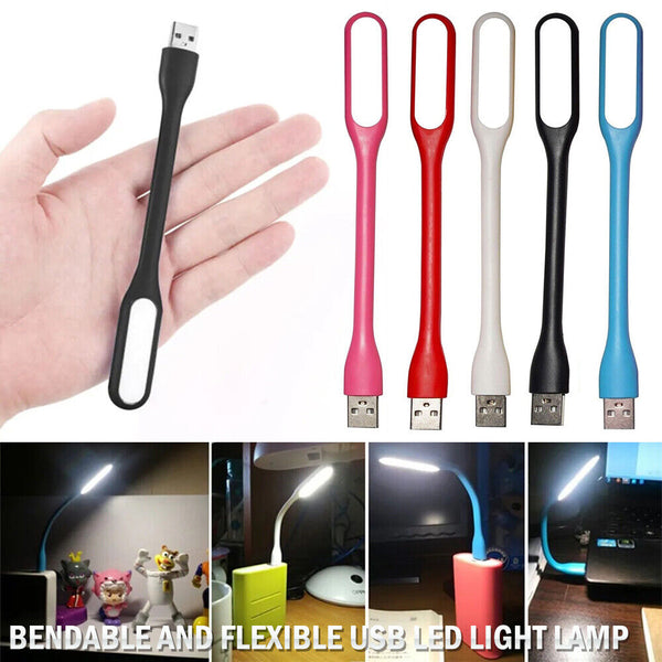 5 Pack Bendable and Flexible USB LED Light Lamp Keyboard Laptop Camping lights