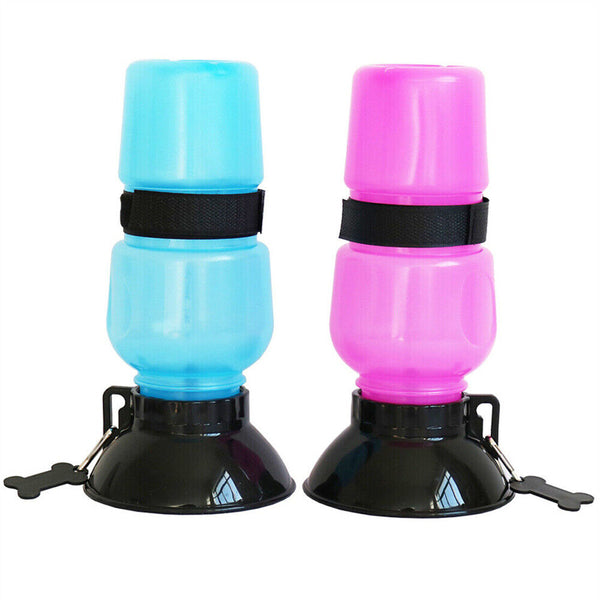 500ml Dog Cat Water Drinking Bottle Detachable Travel Cup Portable Pet Feeder