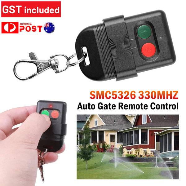 Auto Gate Remote Control Portable Two Buttons 330MHZ 433M DIP Switch SMC5326 1X
