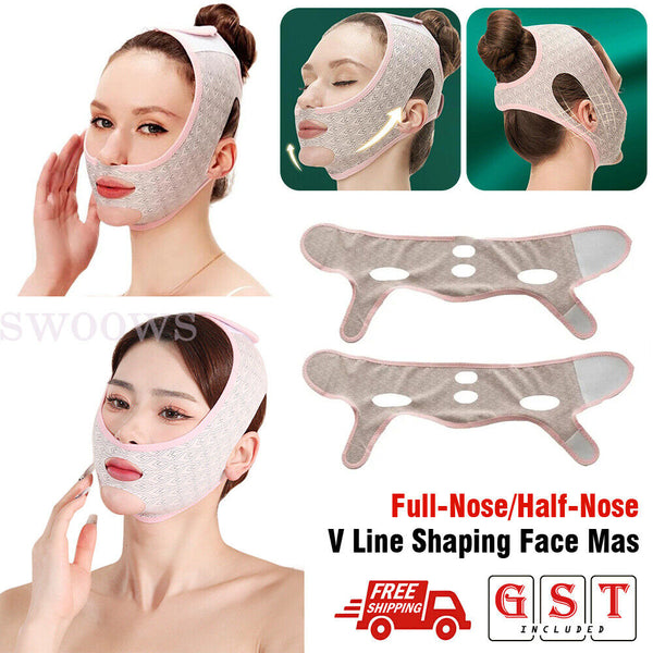 Beauty Face Sculpting Sleep Mask V Line Lifting Mask Facial Strap Slimming