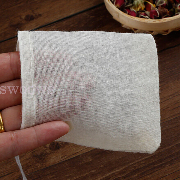 Up 50 Mesh Food Bags Filter bag Muslin Bags Cheesecloth Bags Nut Strainer Cotton