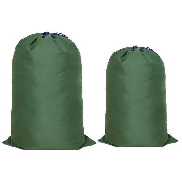 Canvas Drawstring Large Bag Pouch Clothes Craft Storage Laundry Army Green AUS