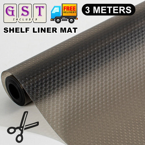 Shelf Liner Mat For Drawer Cupboard Cabinet Kitchen Pad Waterproof Non-Slip Mats