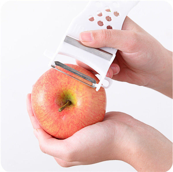 Vegetable Grater 5 in 1 Hand Held Julienne Cutter Potato Fruit Slicer Peeler