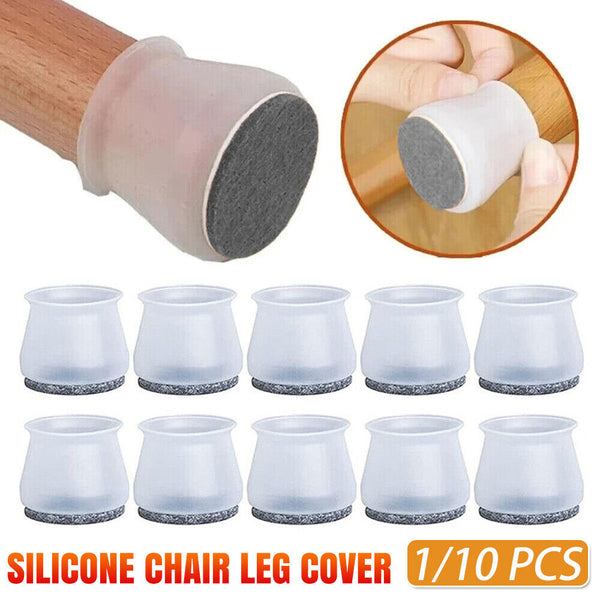 UP24x Chair Leg Floor Protector Furniture Table Feet Cover Silicone Cap Pads Cap