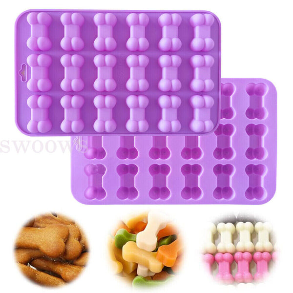 Dog Cat Paw Print Mold Silicone Cake Baking Mold Soap Mold Kitchen Tools