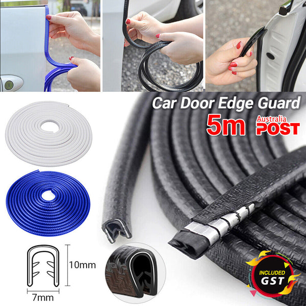 1-2x Car Strip Guard Moulding Trim Door Protector Car Door Edge Guard Protector