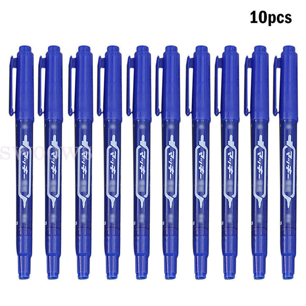 10x AU Tattoo Tool Surgical Marker Marking Pen Dual-Tip Skin Scribe Piercing