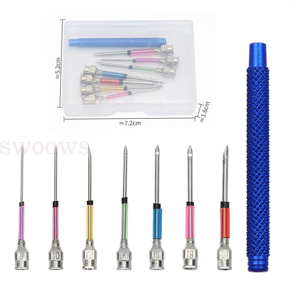 Pen Set Poking Stitching Punch Needle Kit Sewing Tools Embroidery DIY Crafts AU