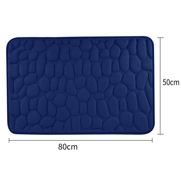 Non-slip Bathroom Carpet Super Absorbent Memory Foam Shower Bath Mat Door Mat