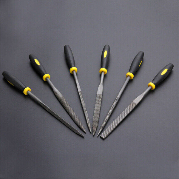 6PC Needle File Set Files For Metal Glass Stone Jewelry Wood Carving Craft Lot