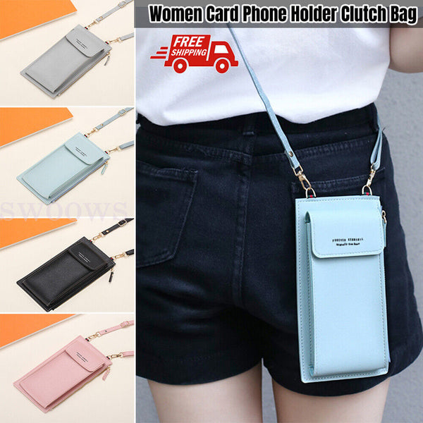 Travel Women Shoulder Bag Clutch Wallet Mobile Phone Bags Crossbody Leather Bag