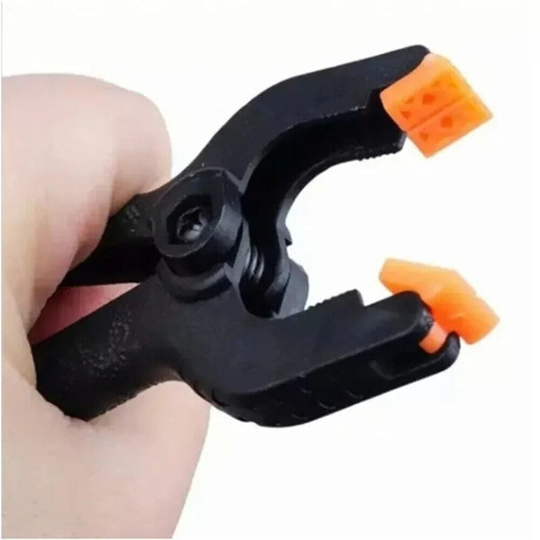 4-16x Nylon Spring Clamps Quick DIY Tools Grip Plastic Clip Photography Woodwork