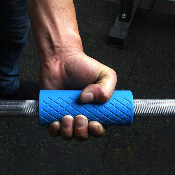 1 Pair Barbell / Dumbbell Thick FAT BAR Bar Hand Grips Fitness Exercise Grips