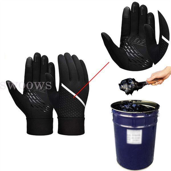 Bike Cycling Gloves Touch Screen Warm Waterproof Unisex Kids Adult Winter Sport