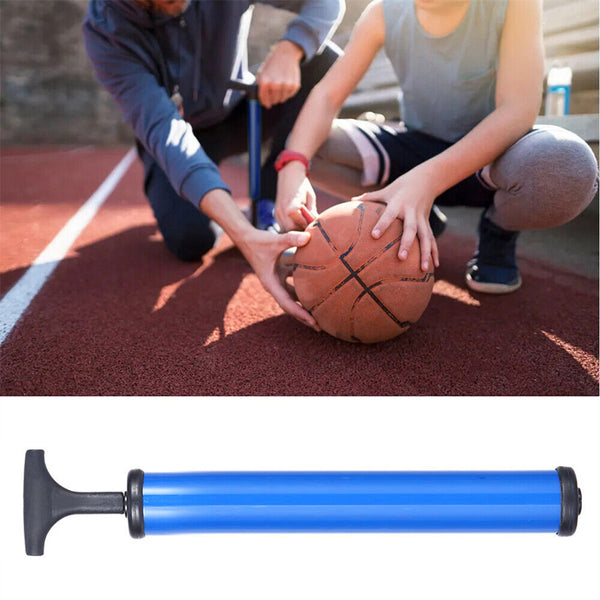 UP 2x BALL PUMP Air Inflator Soccer Basketball Football Needle Fitness Portable