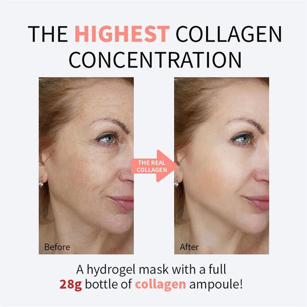 UP50pcs Deep Collagen Anti-Wrinkle Lifting Mask Collagen Mask Bio Collag Facial