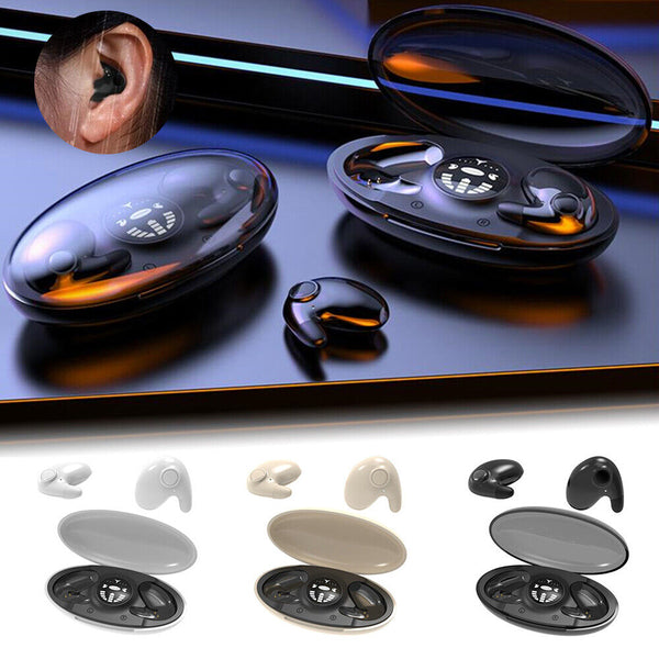 Invisible Sleep Wireless Earphone Tws Bluetooth 5.3 Headphones Hidden Earbuds